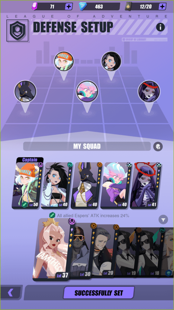 Point War Guide & Team Formations Play Dislyte