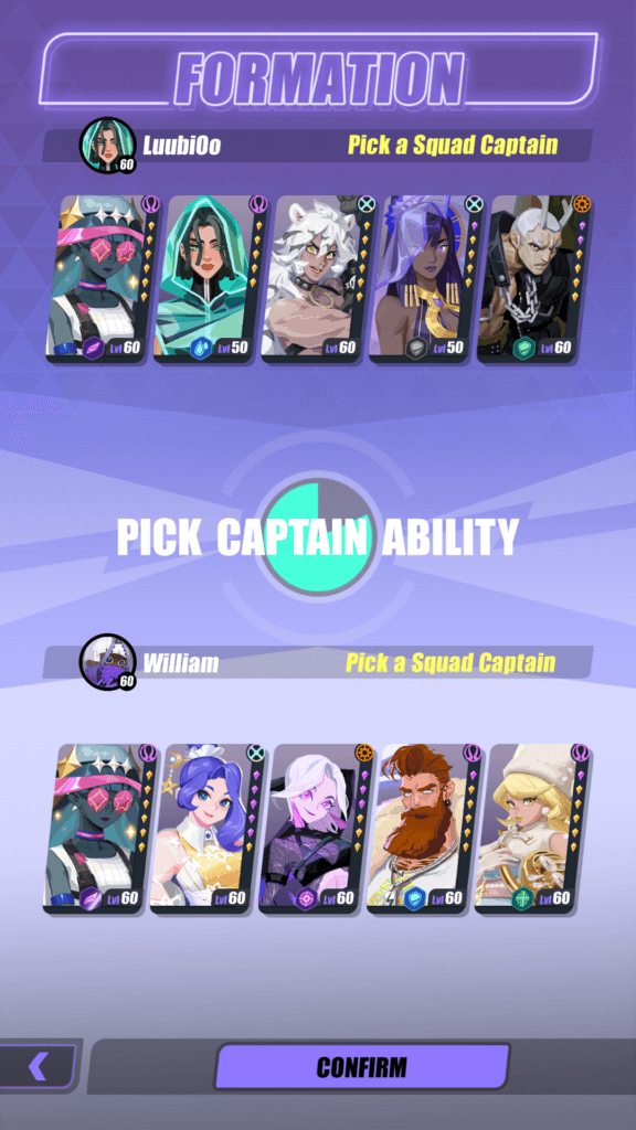 captain ability for arena