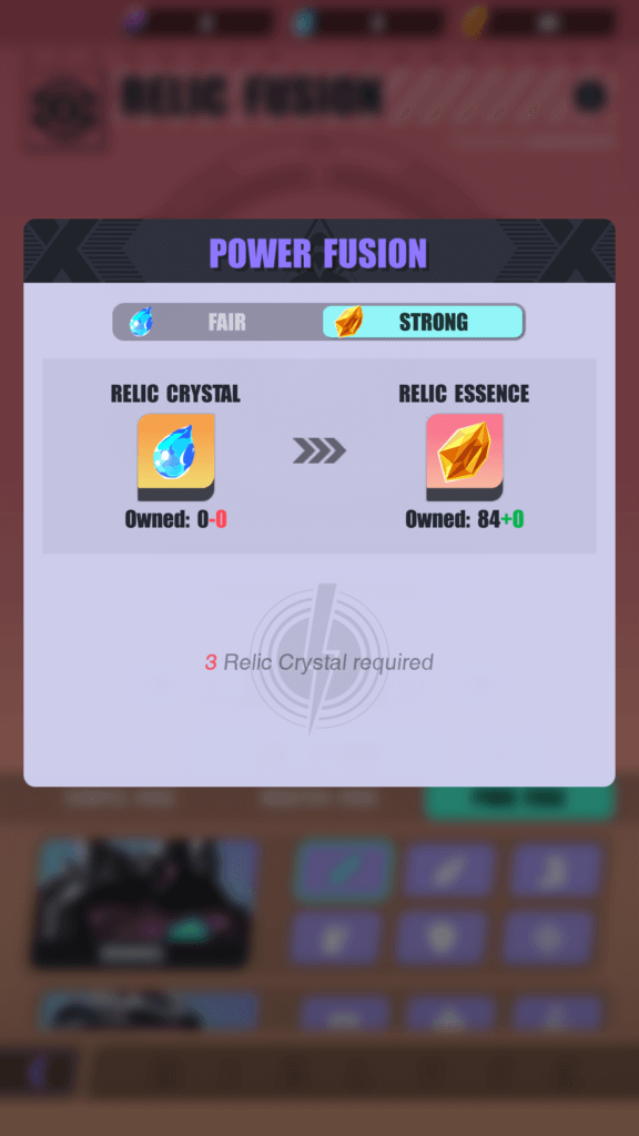 power fusion materials