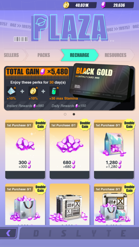 Dislyte Plaza Pack Value 1 Dislyte Plaza Pack Value 1